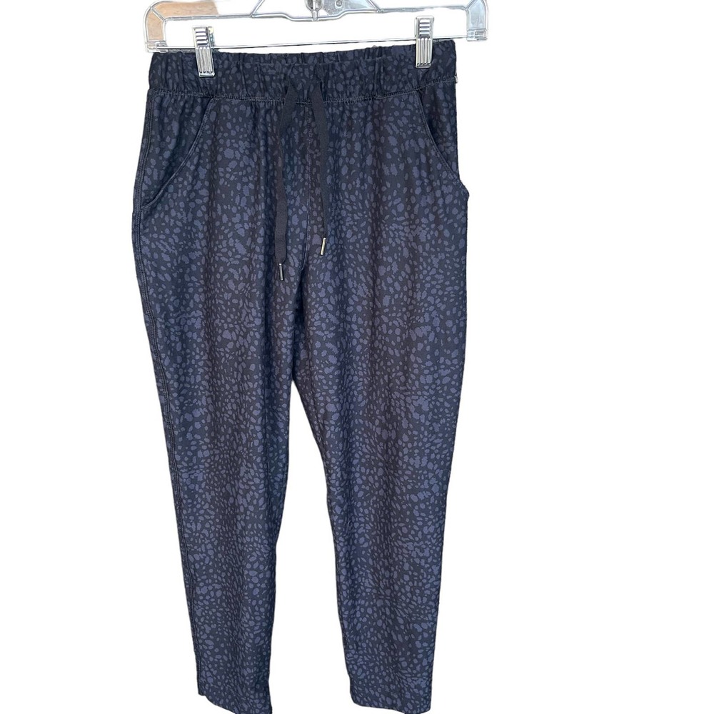 Scorpio‎ Sol Lounge Pants Womens Extra Small XS Black Gray Pull On